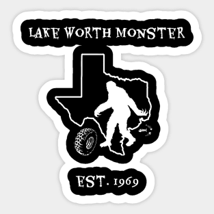 Lake Worth Monster Sticker